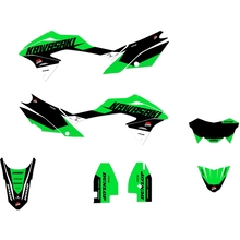 Ninetwo Decals Kawasaki KLX150 15-27 Green Black w/ Black BGS Graphics Kit