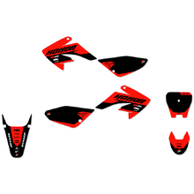 Ninetwo Decals Honda CRF70 04 -14 Red Black w/ Black BGS Graphics Kit