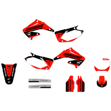 Ninetwo Decals Honda CR125-250 02-03 Red Black w/ White BGS Graphics Kit