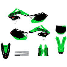 Ninetwo Decals Kawasaki KX450F 06-08 Green/Black w/ Black BGS Graphics Kit