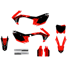 Ninetwo Decals Honda CRF250R 14-17 450R 13-16 Red Black w/ Black BGS Graphics Kit