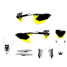 Ninetwo Decals Husqvarna FC/TC 125-450 16-18 Black Yellow w/ Black BGS Graphics Kit
