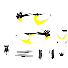 Ninetwo Decals Husqvarna FC/TC 125-450 16-18 Black Yellow w/ White BGS Graphics Kit