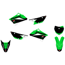 Ninetwo Decals Kawasaki KLX110 10-25 Green Black w/ Black BGS Graphics Kit