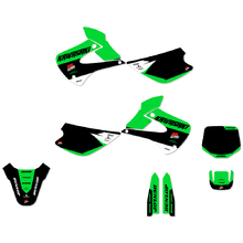 Ninetwo Decals Kawasaki KX85 98-13 Green Black w/ Black BGS Graphics Kit