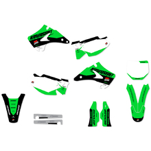 Ninetwo Decals Kawasaki KX125/250 03-07 Green Black w/ White BGS Graphics Kit