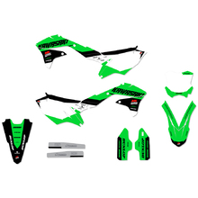 Ninetwo Decals Kawasaki KX450F 16-18 Green Black w/ White BGS Graphics Kit
