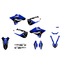 Ninetwo Decals Yamaha YZ125-250 15-21 Blue Black w/ White BGS Graphics Kit