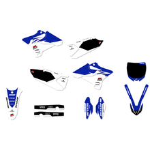Ninetwo Decals Yamaha YZ125-250 15-21 White Blue w/ Black BGS Graphics Kit