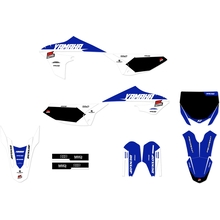 Ninetwo Decals Yamaha YZ65 18-25 White Blue w/ Black BGS Graphics Kit
