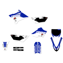 Ninetwo Decals Yamaha YZ85 15-21 White Blue w/ Black BGS Graphics Kit