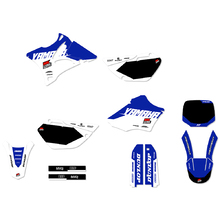 Ninetwo Decals Yamaha YZ85 02-14 White Blue w/ Black BGS Graphics Kit