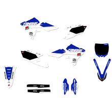 Ninetwo Decals Yamaha YZ250F 14-18 450F 14-17 White Blue w/ Black BGS Graphics Kit