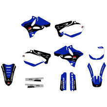 Ninetwo Decals Yamaha YZ125-250 02-04 Blue Black w/ White BGS Graphics Kit