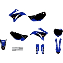 Ninetwo Decals Yamaha TTR125 08-20 Blue Black w/ Black BGS Graphics Kit