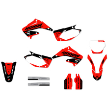 Ninetwo Decals Honda CR125-250 04-07 Red Black w/ White BGS Graphics Kit