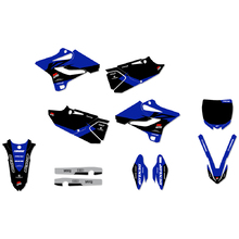 Ninetwo Decals Yamaha YZ125-250 15-21 Blue Black w/ Black BGS Graphics Kit