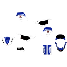 Ninetwo Decals Yamaha PW50 94-25 White Blue w/ Black BGS Graphics Kit
