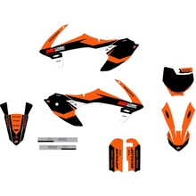 Ninetwo Decals KTM 50SX 16-21 Black Orange w/ Black BGS Graphics Kit