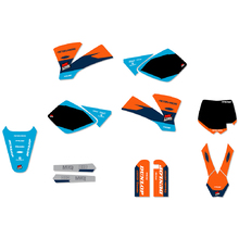Ninetwo Decals KTM 65SX 02-08 Blue Orange w/ Black BGS Graphics Kit