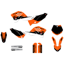 Ninetwo Decals KTM 65SX 09-15 Black Orange w/ Black BGS Graphics Kit