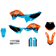 Ninetwo Decals KTM 65SX 09-15 Blue Orange w/ Black BGS Graphics Kit