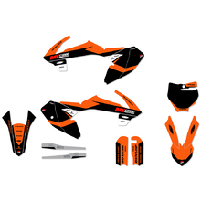 Ninetwo Decals KTM 65SX 16-21 Black Orange w/ Black BGS Graphics Kit