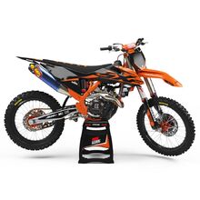 Ninetwo Decals KTM 125-525EXC/EXC-F 05-07 Orange Black w/ Black BGS Graphics Kit