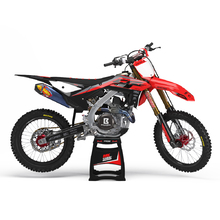 Ninetwo Decals Honda CRF450R 2008 Red Black w/ White BGS Graphics Kit