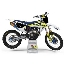 Ninetwo Decals Husqvarna FC/TC 125-450 14-15 Blue White w/ Black BGS Graphics Kit