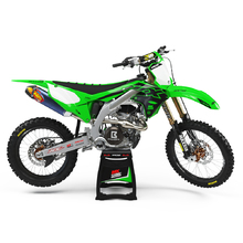 Ninetwo Decals Kawasaki KX450F 2012 Green w/ White BGS Graphics Kit