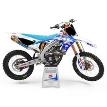 Ninetwo Decals Suzuki RMX450 10-20 Blue White w/ Black BGS Graphics Kit