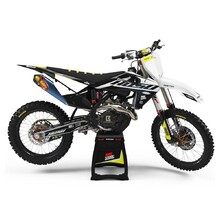 Ninetwo Decals Husqvarna FC/TC 125-450 16-18 White Yellow w/ White BGS Graphics Kit
