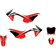 Ninetwo Decals Honda CRF125F 14-18 Red White w/ Black BGS Graphics Kit