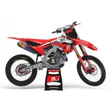 Ninetwo Decals Honda CRF450R 02-04 Red White w/ Black BGS Graphics Kits