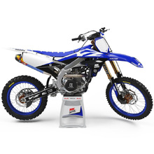 Ninetwo Decals Yamaha YZ125/250 22-26 White Blue w/ White BGS Graphics Kits