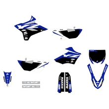 Ninetwo Decals Yamaha YZ85 15-21 White Blue w/ Black BGS Graphics Kit
