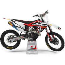 Ninetwo Decals Husqvarna FE/TE 125-450 20-22 White Red w/ Black BGS Graphics Kit