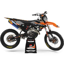 Ninetwo Decals KTM 125-450SX/SX-F 19-22 Orange Black w/ Black BGS Graphics Kit