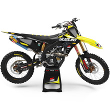 Ninetwo Decals Suzuki RM85 02-25 Yellow Black w/ Black BGS Graphics Kit