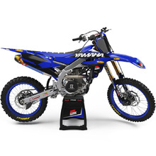 Ninetwo Decals Yamaha YZ250F 14-18 450F 14-17 Blue w/ Black BGS Graphics Kit