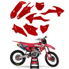 Ninetwo Decals GAS GAS MC85 21-24 Red w/ Black BGS Graphics Kit & UFO OEM Plastics Kit