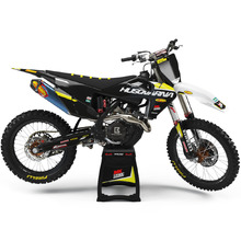 Ninetwo Decals Husqvarna FC/TC 125-450 23-24 White Black w/ Black BGS Graphics Kits