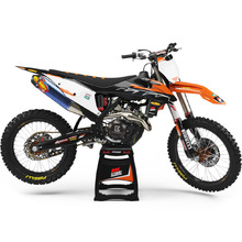 Ninetwo Decals KTM 125-450SX/SX-F 23-24 Orange Black w/ White BGS Graphics Kits