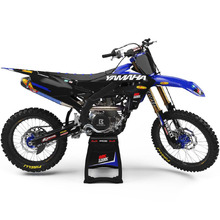 Ninetwo Decals Yamaha YZ125/250 96-01 Blue Black w/ Black BGS Graphics Kits
