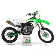 Ninetwo Decals Kawasaki KX450F 13-15 Green White w/ White BGS Graphics Kit