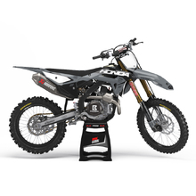 Ninetwo Decals Honda CRF450R 05-07 Grey w/ White BGS Graphics Kits