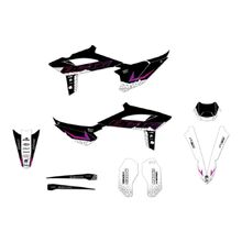 Ninetwo Decals Beta RR 2T/4T 23-24 Pink Purple w/ Black BGS Leopard Graphics Kit