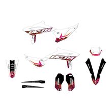 Ninetwo Decals Beta RR 2T/4T 23-24 Pink Orange w/ White BGS Leopard Graphics Kit