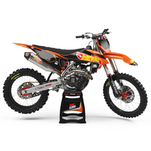 Ninetwo Decals KTM 125-530EXC/EXC-F 12-13 Retro03 w/ Black BGS Graphics Kit